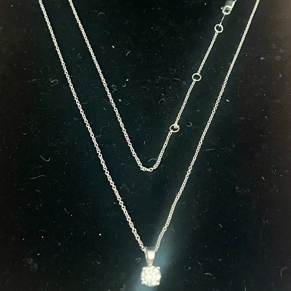 NWT .5 Carat 14K Gold Lab-Grown Diamond Solitaire Pendant. IGI Certified. - Picture 4 of 6